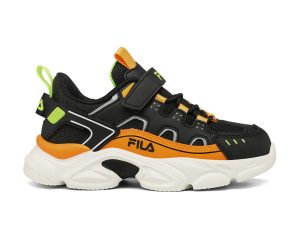 Fila – 1313777 MEMORY SPINEL 3 V FOOTWEAR – BLACK DEEP ORANGE