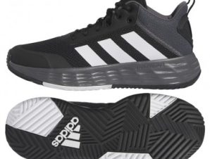 Adidas Ownthegame 2.0 IF2683 Χαμηλά Μπασκετικά Παπούτσια Core Black / Grey Five / Cloud White