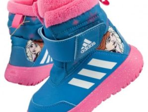 Adidas X Disney – Winterplay Frozen Παιδικά Μποτάκια με Σκρατς Γαλάζια GZ1709