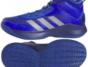 Adidas Αθλητικά Παιδικά Παπούτσια Μπάσκετ Cross Em Up 5 HQ8495 Royal Blue / Silver Metallic